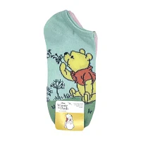 5 Pair Winnie The Pooh Low Cut Socks Womens