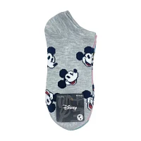 5 Pair Mickey Mouse Low Cut Socks Womens