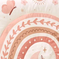 The Peanutshell Boho Rainbow 3-pc. Crib Bedding Set