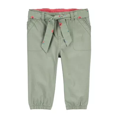 Oshkosh Baby Girls Tapered Jogger Pant