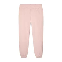 PUMA Big Girls Cuffed Fleece Jogger Pant