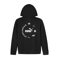 PUMA Big Boys Fleece Zipper Hoodie