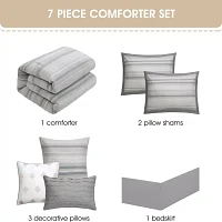 Stratford Park Suzy 7-pc. Lightweight Comforter Set