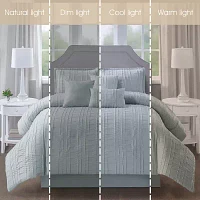 Stratford Park Prim 7-pc. Lightweight Comforter Set