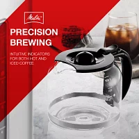 Melitta 12-Cup Hot And Iced Drip Drip Coffee Makers