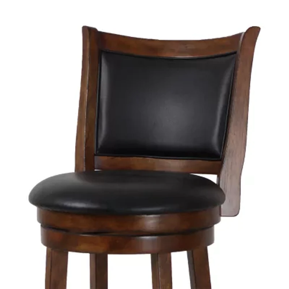 Bristol Upholstered Swivel Bar Stool