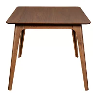 Oscar Rectangular Wood-Top Dining Table