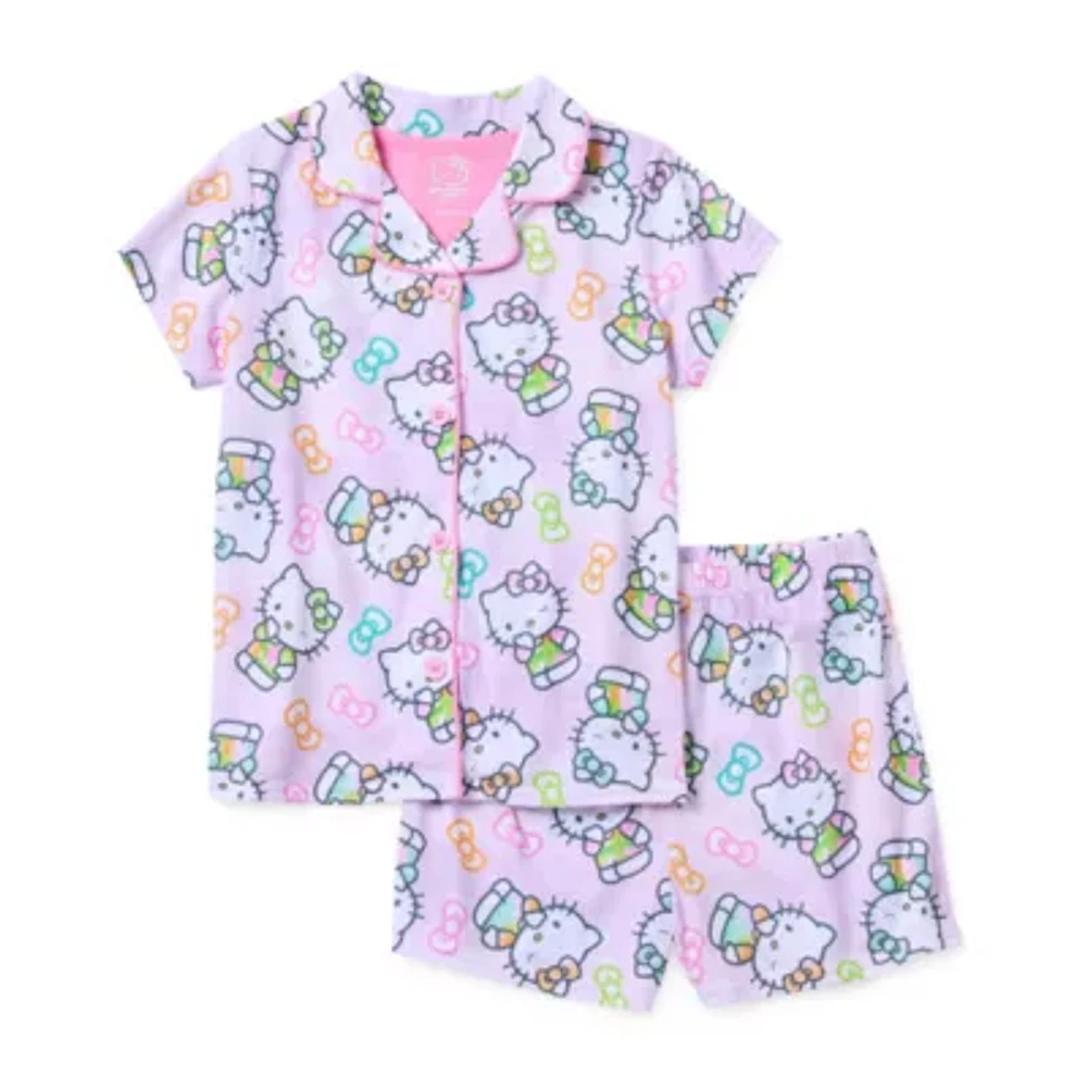 Little & Big Girls 2-pc. Hello Kitty Pajama Set