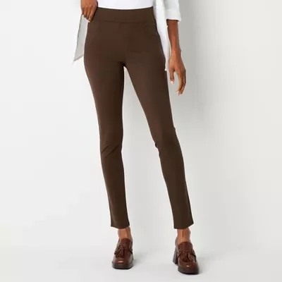 St. John's Bay Womens Skinny Pull-On Pants