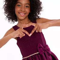 Bonnie Jean Big Girls Sleeveless Fit + Flare Dress
