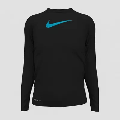 Nike Big Girls Rash Guard