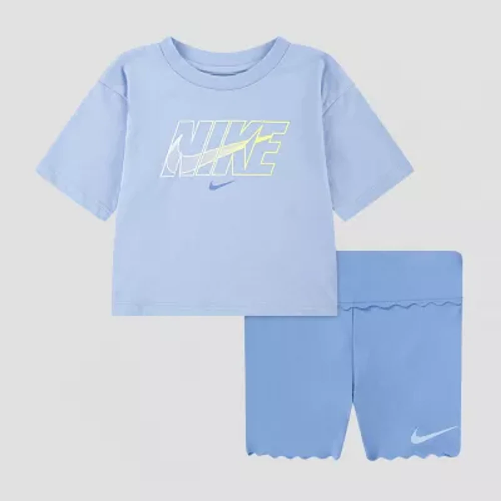 Nike Toddler Girls 2-pc. Short Set