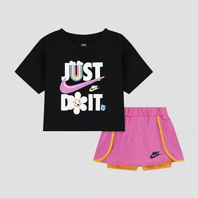 Nike Toddler Girls 2-pc. Short Set
