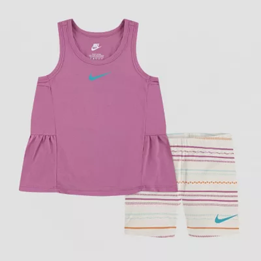Nike Toddler Girls 2-pc. Short Set