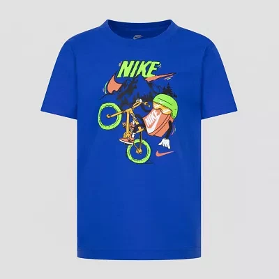 Nike Little Boys Crew Neck Short Sleeve Graphic T-Shirt