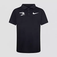 Nike 3BRAND by Russell Wilson Big Boys Short Sleeve Polo Shirt