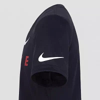 Nike 3BRAND by Russell Wilson Big Boys Dri-Fit Crew Neck Short Sleeve Graphic T-Shirt