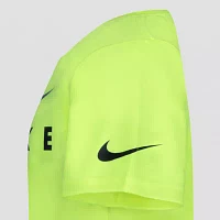 Nike 3BRAND by Russell Wilson Big Boys Dri-Fit Crew Neck Short Sleeve Graphic T-Shirt