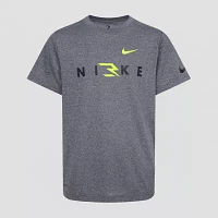 Nike 3BRAND by Russell Wilson Big Boys Dri-Fit Crew Neck Short Sleeve Graphic T-Shirt