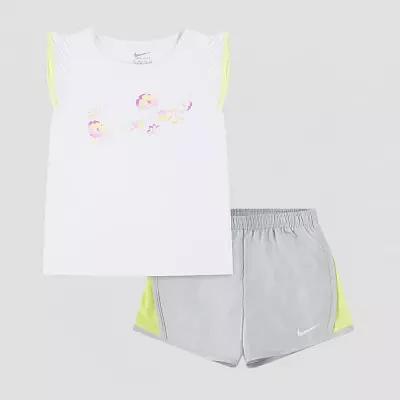 Nike Little Girls 2-pc. Short Set