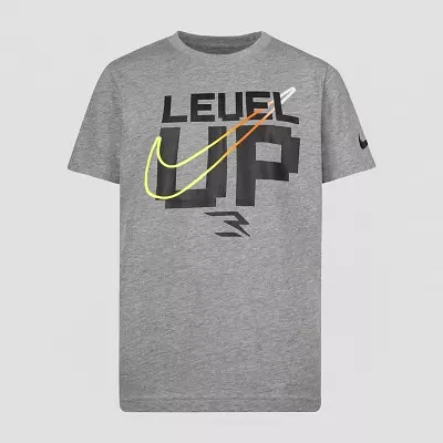 Nike 3BRAND by Russell Wilson Big Boys Crew Neck Short Sleeve Graphic T-Shirt