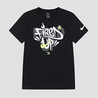 Nike 3BRAND by Russell Wilson Big Boys Crew Neck Short Sleeve Graphic T-Shirt
