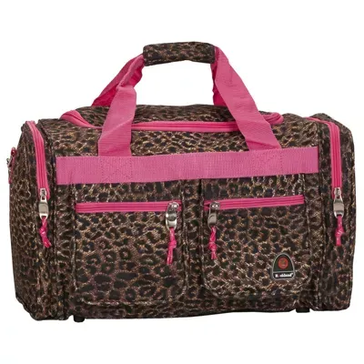 Rockland Freestyle 19" Leopard Print Duffel Bag