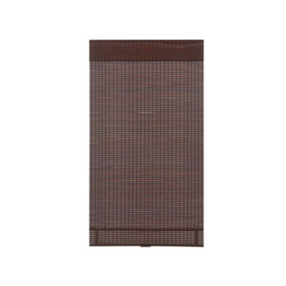 Bamboo Woven Wood Cordless Room Darkening Roman Shade