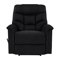 ProLounger Harlow Wall Hugger Recliner in Stain Resistant Microfiber with Stitch-Tufted Back