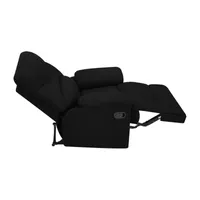 ProLounger Smith Wall Hugger Recliner Stain Resistant Microfiber with Ultra Padded Armrests