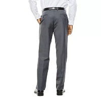 Collection by Michael Strahan Gray Weave Flat-Front Suit Pants - Classic Fit