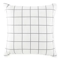 Home Expressions Windowpane Square Throw Pillows