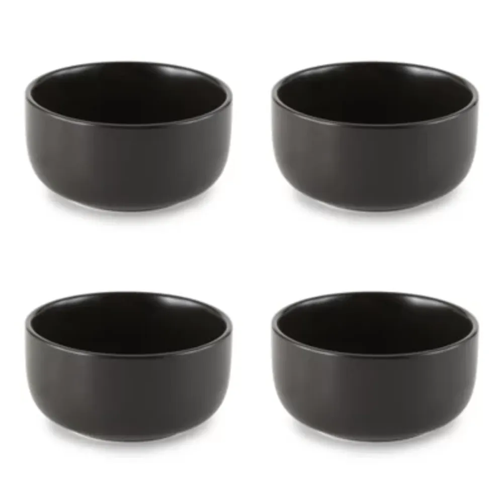 Loom + Forge 4-pc. Stoneware Fruit Bowl