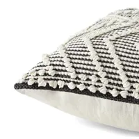 Linden Street Nubby Chevron Square Throw Pillow