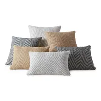 Linden Street Chevron Space Dye Lumbar Pillows
