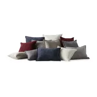 Liz Claiborne Solid Chenille Lumbar Pillows