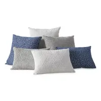 Liz Claiborne Velvet Jacquard Oblong Throw Pillow