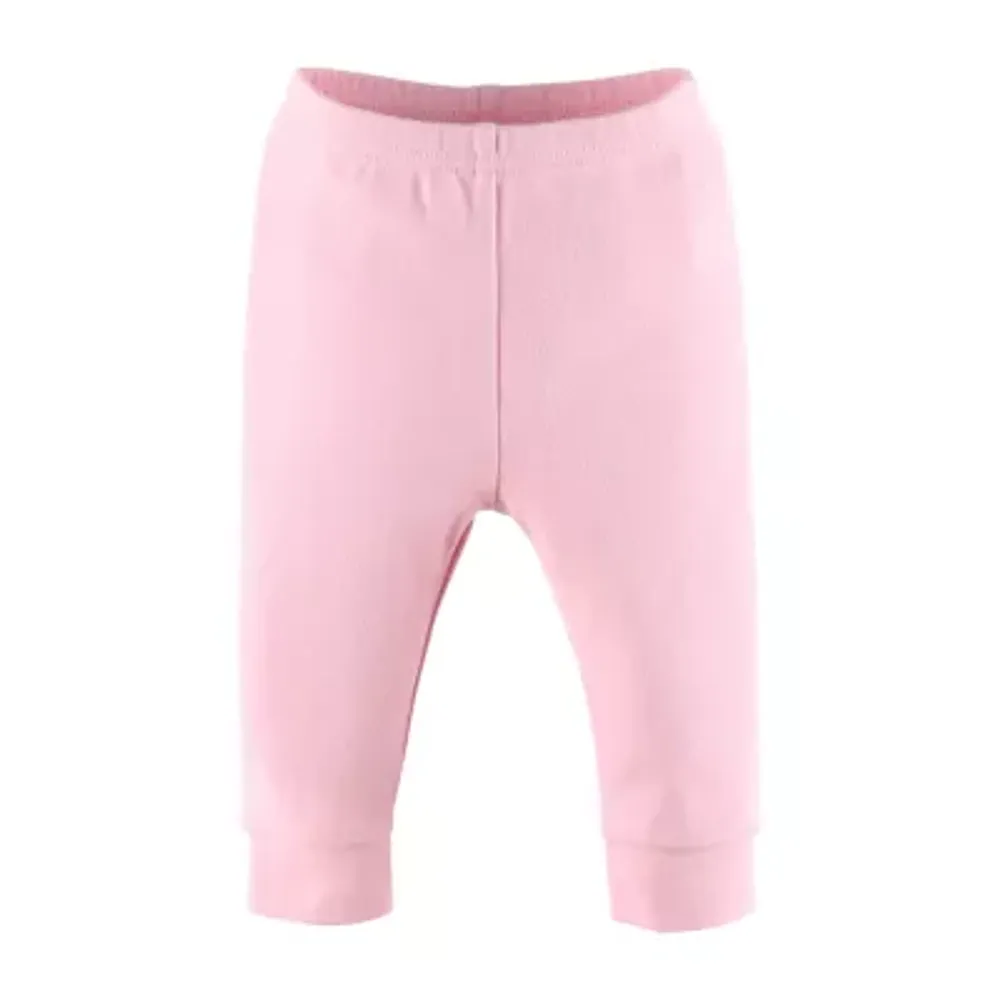 The Peanutshell Baby Girls 5-pc. Tapered Pull-On Pants