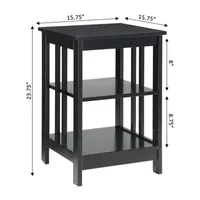 Mission Storage End Table