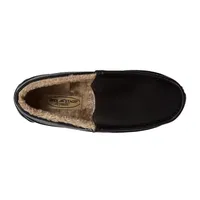 Deer Stags Spun Mens Moccasin Slippers Wide Width