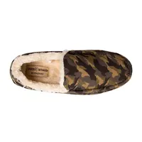 Deer Stags Spun Mens Moccasin Slippers