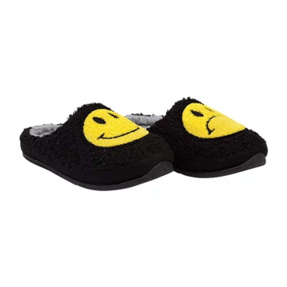 Isotoner Recycled Sport Miles Knit Slide Mens Moccasin Slippers, Color: Ash  - JCPenney