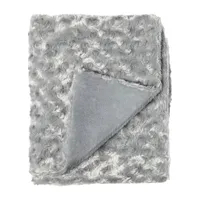 3 Stories Trading Company Curly Plush Baby Blanket