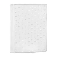 3 Stories Trading Company Pointelle Baby Blanket