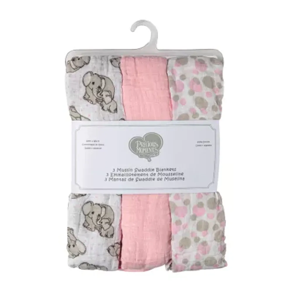 3 Stories Trading Company 3-pc. Swaddle Blanket