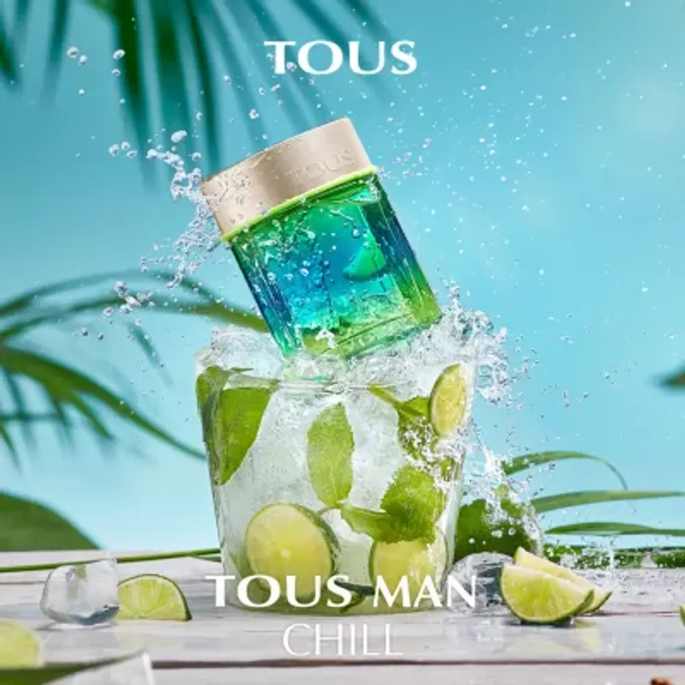 TOUS Man Chill Eau De Toilette, 3.4 Oz