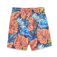 Thereabouts Little & Big Boys With Boxer Brief Liner Swim Trunks