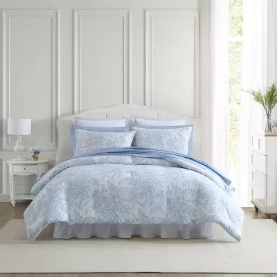 Laura Ashley Bedford Midweight Comforter Set