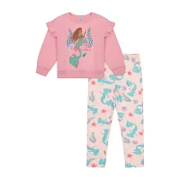 Disney Toddler Girls 2-pc. The Little Mermaid Legging Set