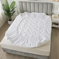 Royal Velvet Waterproof Stain Resistant And Antimicrobial Mattress Pad
